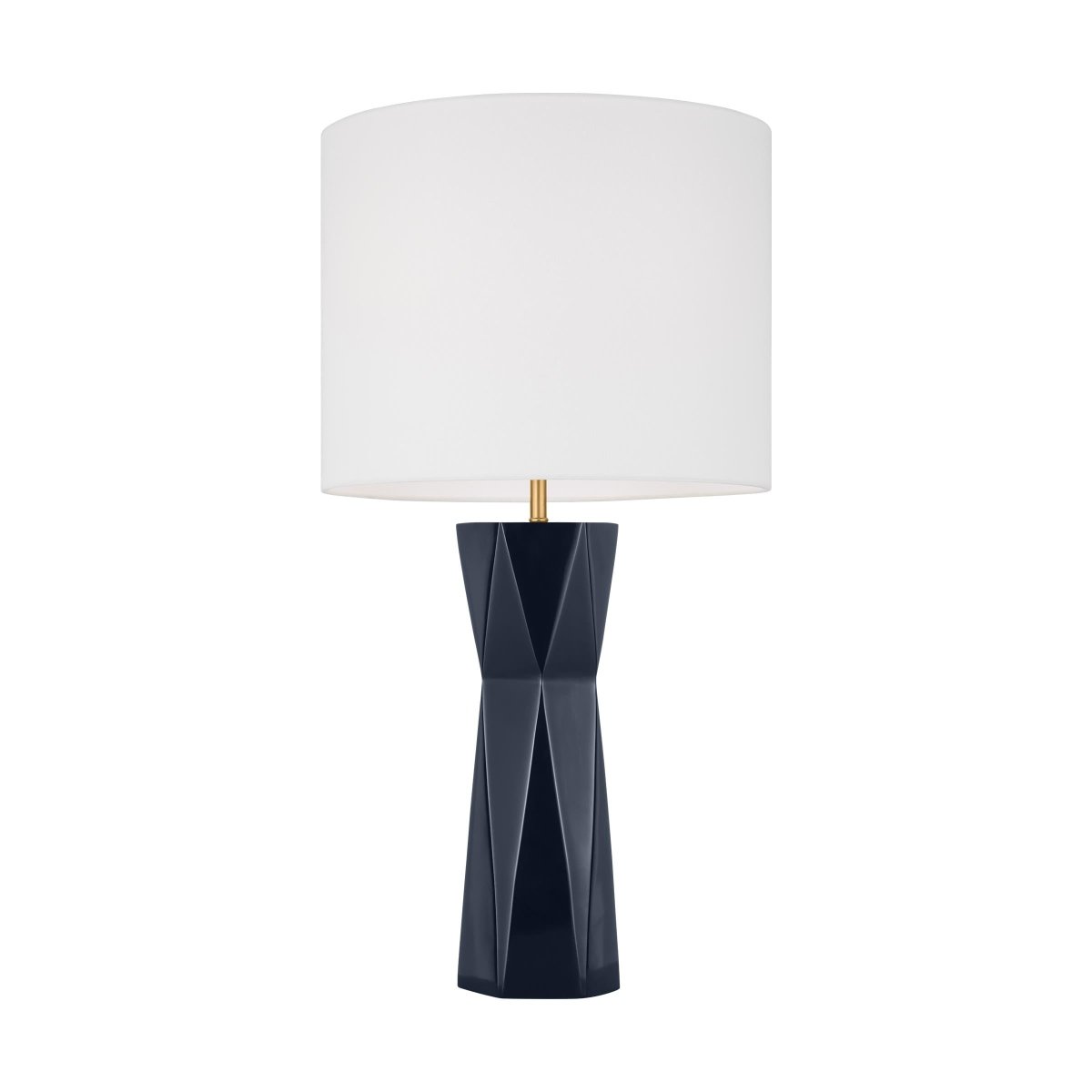 Lampe de table Fernwood - Blanc brillant by Visual Comfort Studio | Luminaires & cie