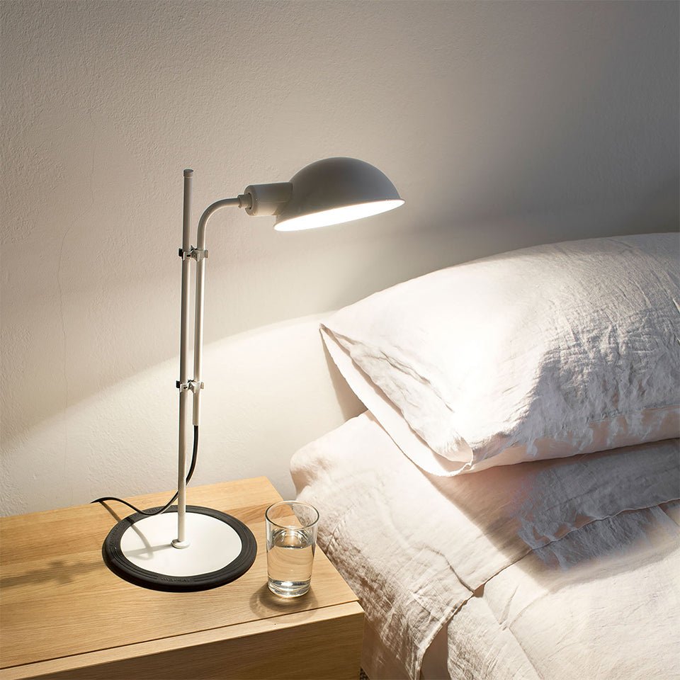 Lampe de Table Funiculí - Blanc cassé by Marset | Luminaires & cie
