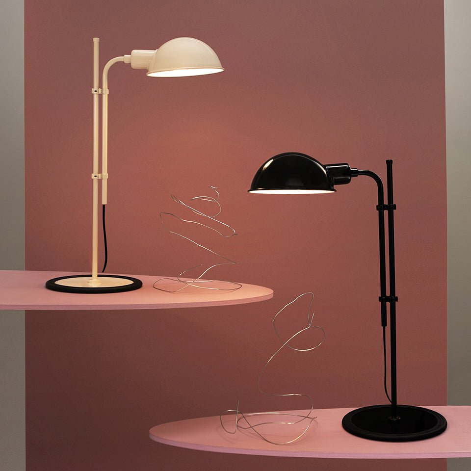 Lampe de Table Funiculí - Noir by Marset | Luminaires & cie