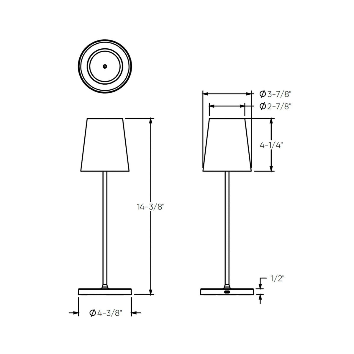 Lampe de table Glam