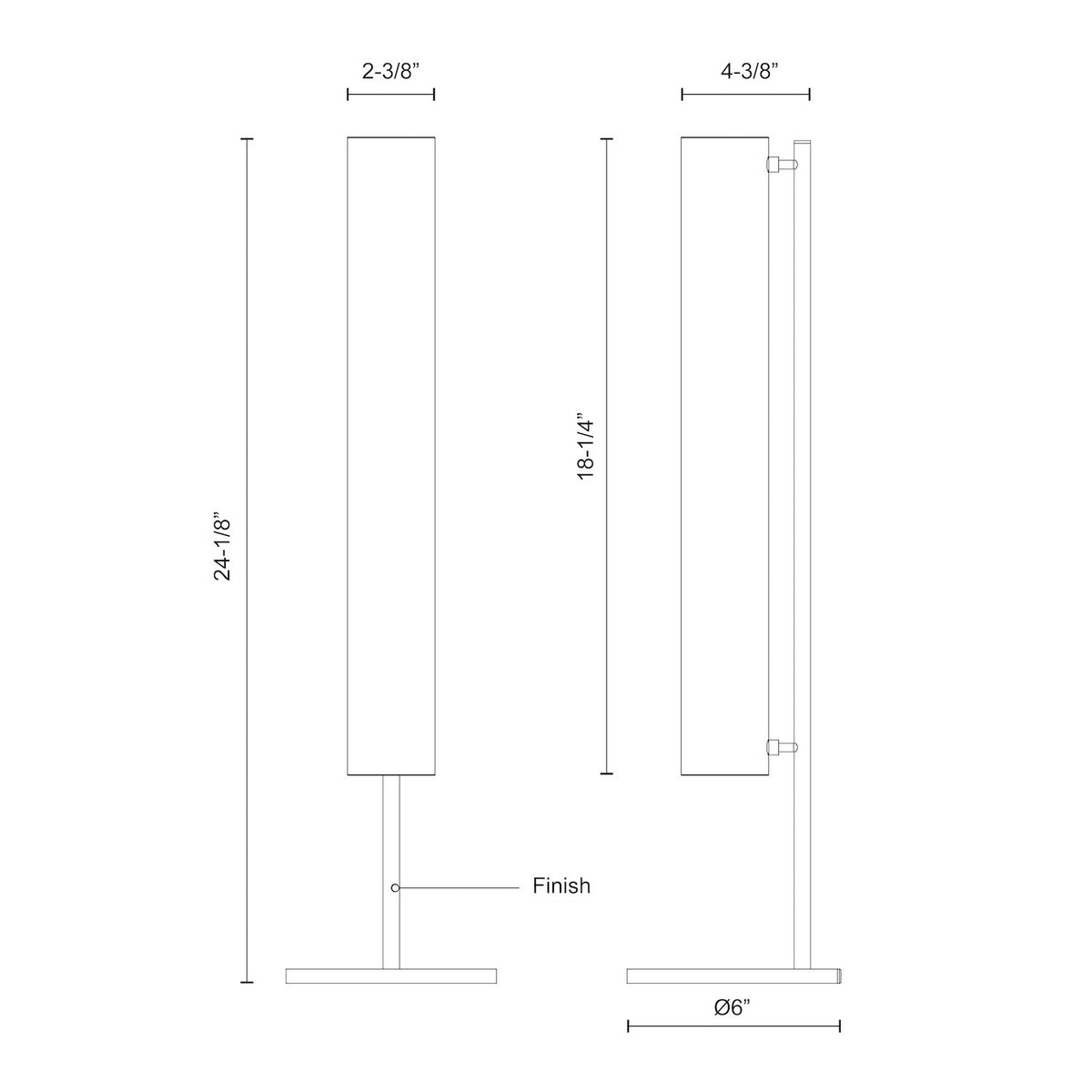 Lampe de table Gramercy – vue 2