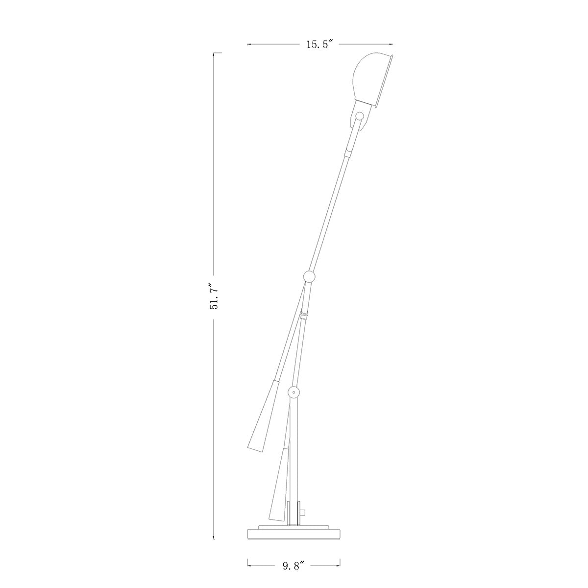 Lampe de table Grammercy Park