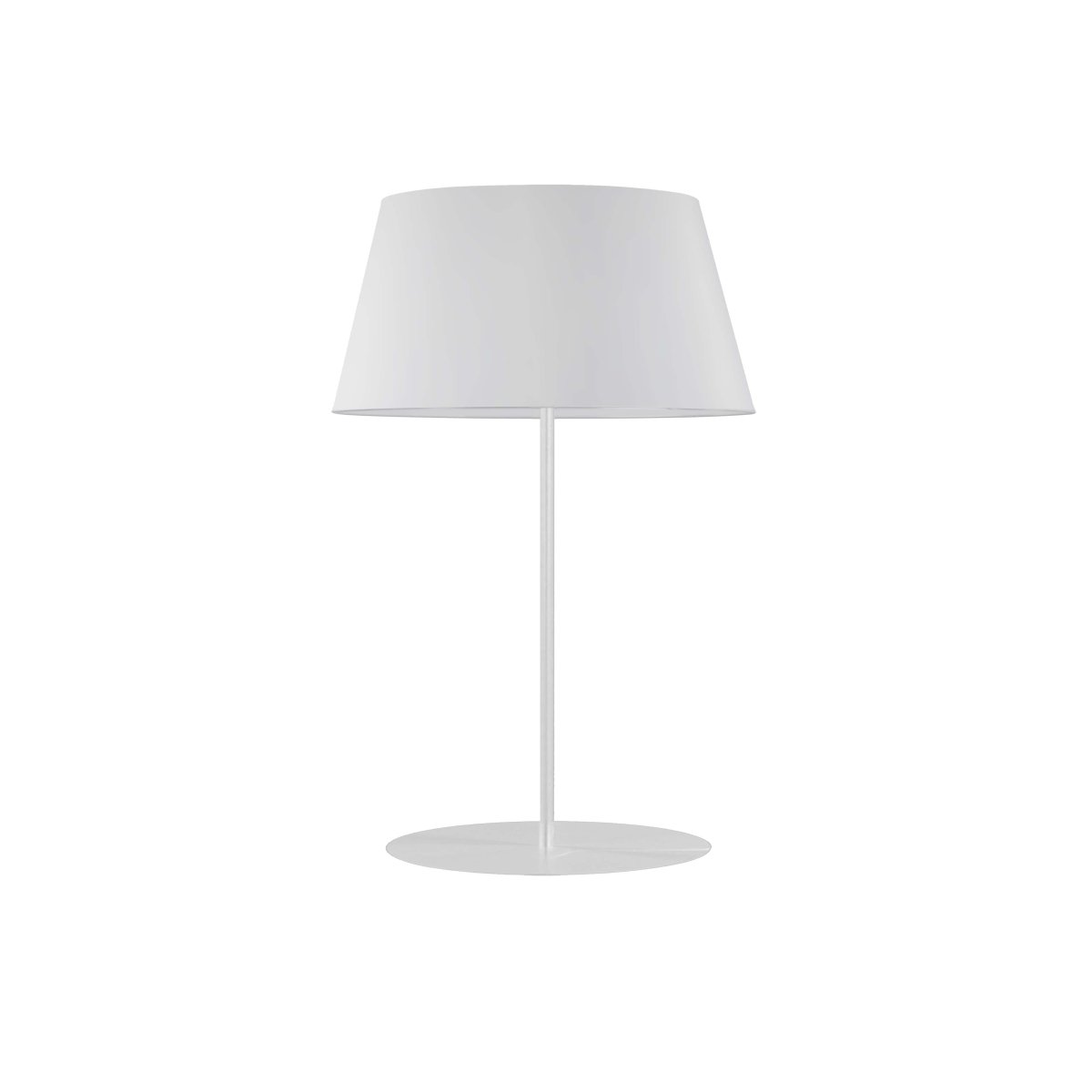 Lampe de table Gretchen - Blanc mat by Dainolite | Luminaires & cie