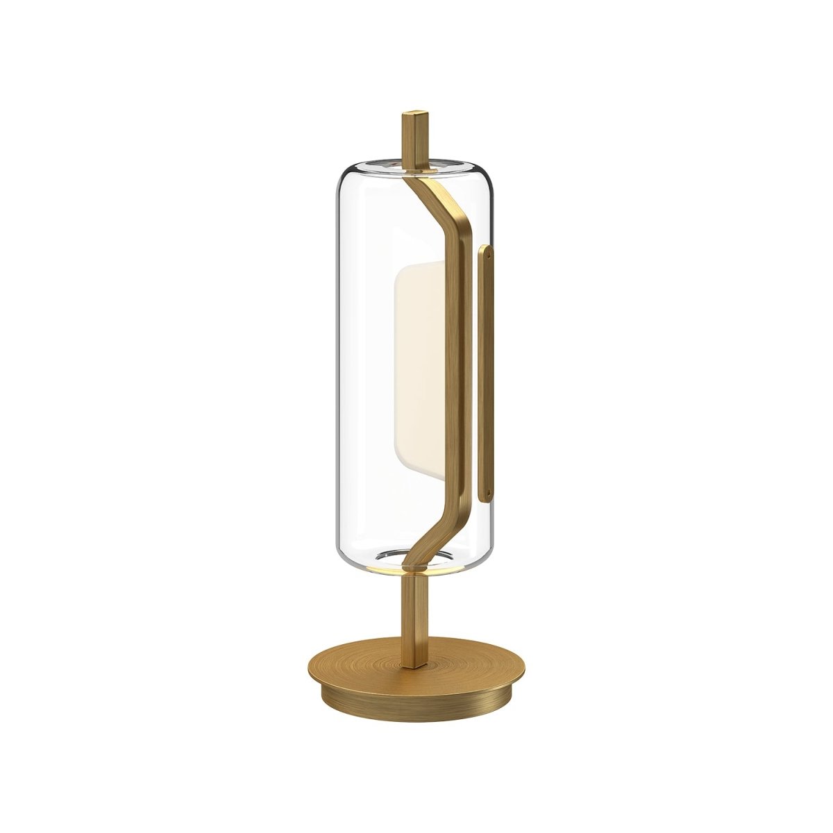 Lampe de table Hilo - Or brossé by Kuzco Lighting | Luminaires & cie