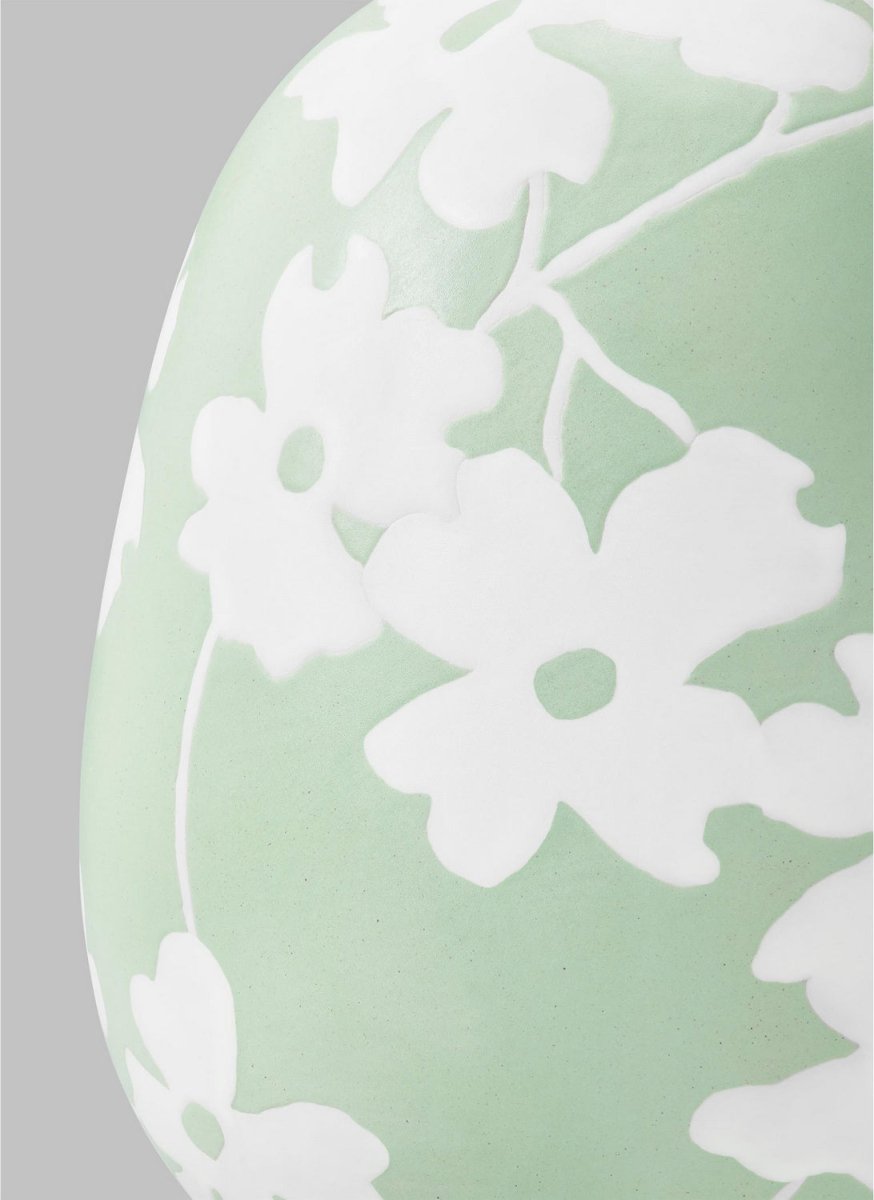 Lampe de table Lila - Bleu marine semi-mat by Visual Comfort Studio | Luminaires & cie