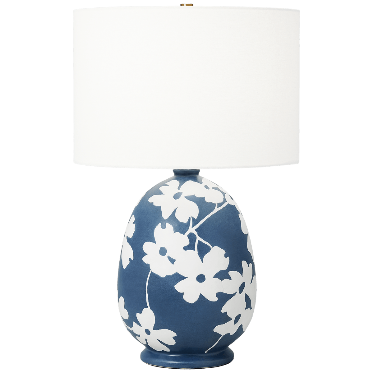 Lampe de table Lila - Bleu marine semi - mat by Visual Comfort Studio | Luminaires & cie