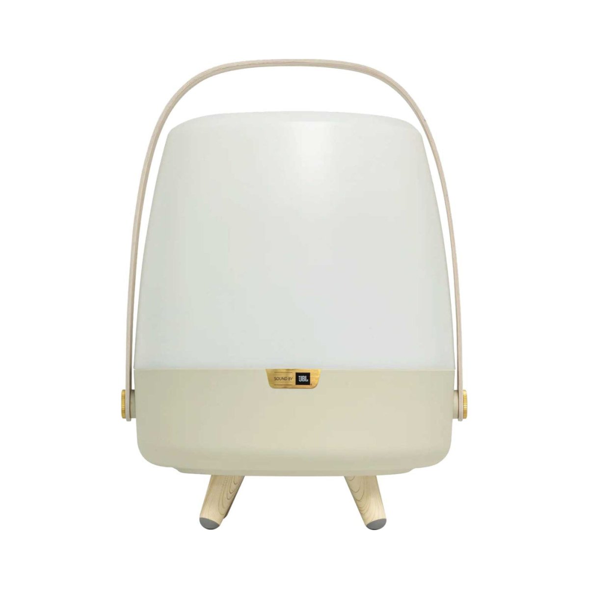 Lampe de table Lite Up Play - Sable, bois et laiton by Adesso | Luminaires & cie