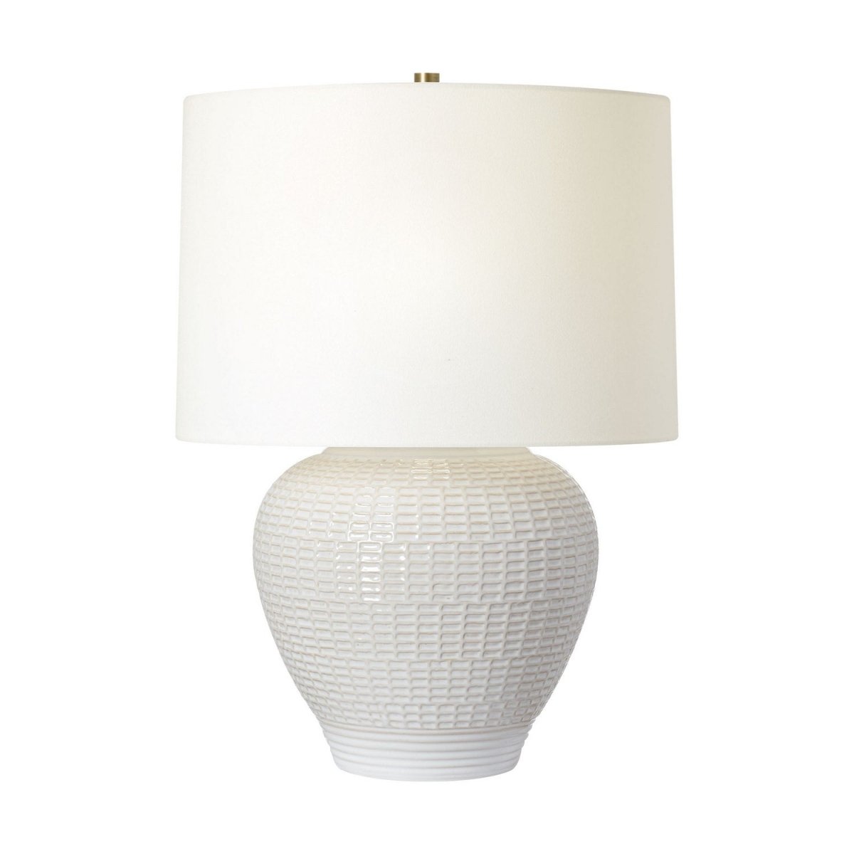 Lampe de table Marcel - Blanc neuf by Visual Comfort Studio | Luminaires & cie