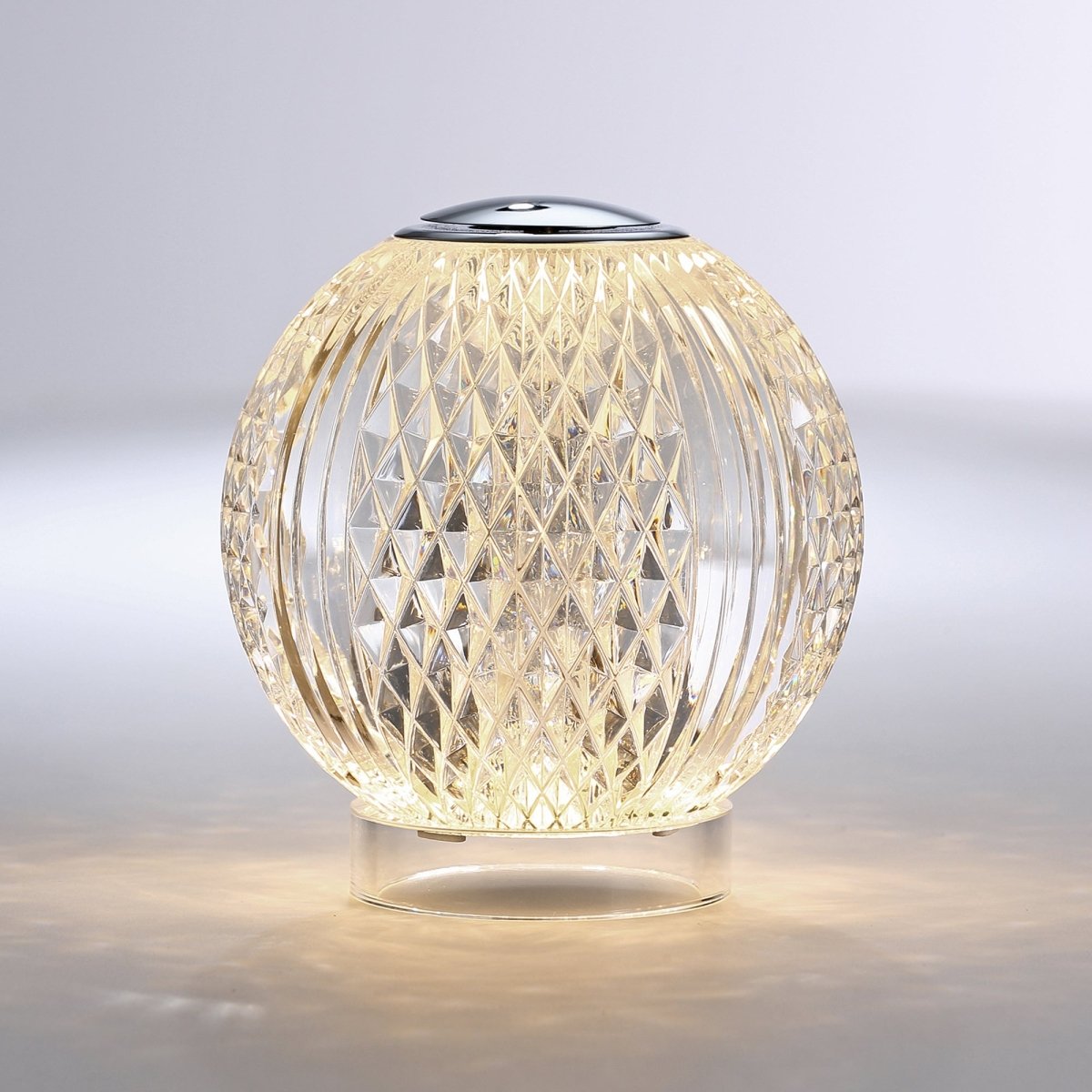 Lampe de table Marni - Nickel poli 4 3/8" by Alora Lighting | Luminaires & cie