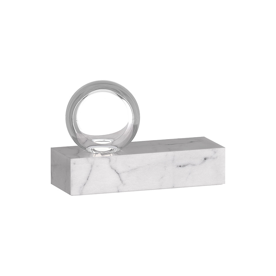 Lampe de table Mina - Marbre blanc by Tech Lighting | Luminaires & cie