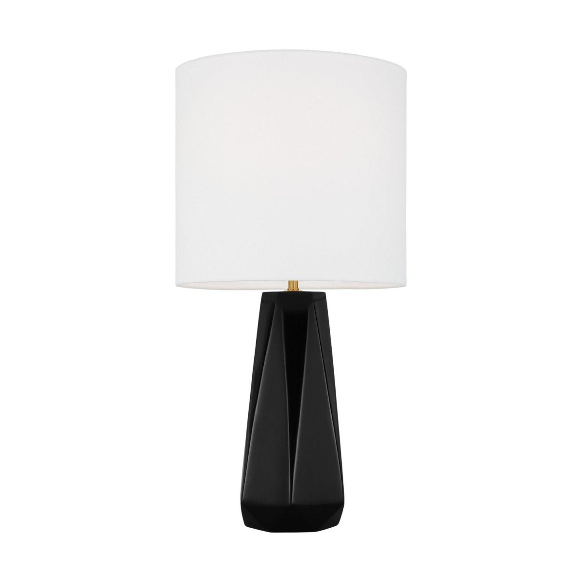 Lampe de table Moresby - Noir brillant by Visual Comfort Studio | Luminaires & cie