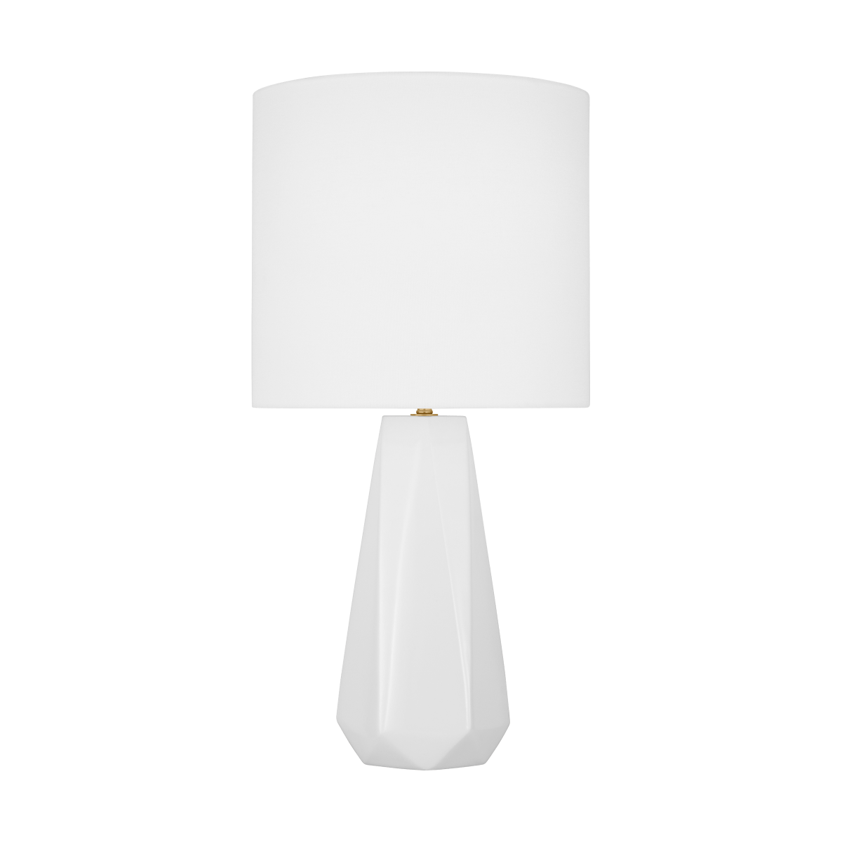 Lampe de table Moresby - Blanc brillant by Visual Comfort Studio | Luminaires & cie