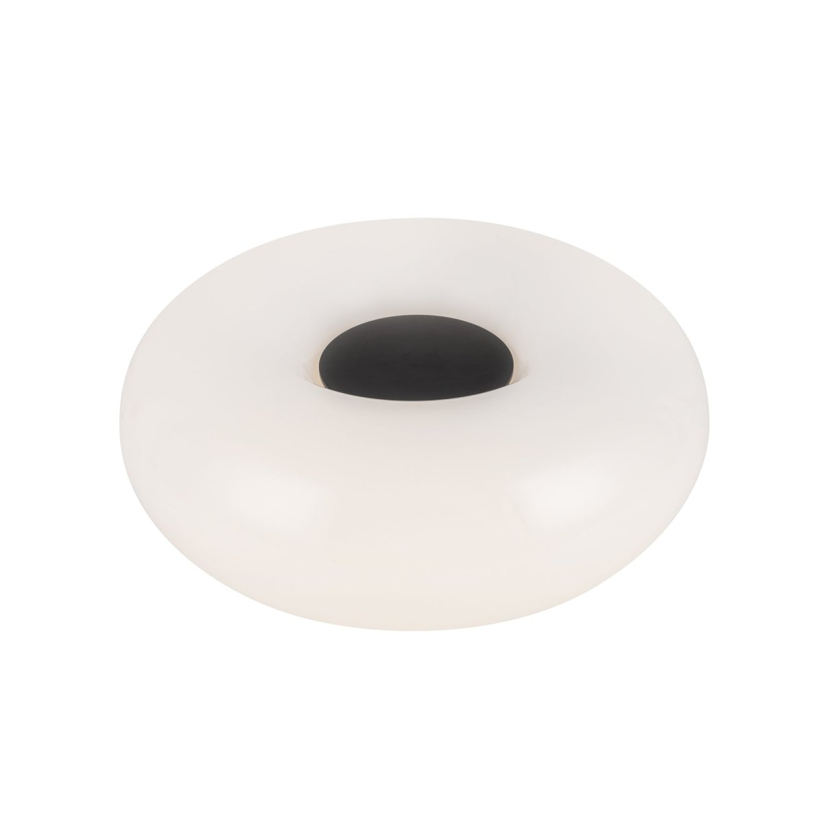 Lampe de table Nimbus - Verre noir / opale 12 5/8" by Kuzco Lighting | Luminaires & cie