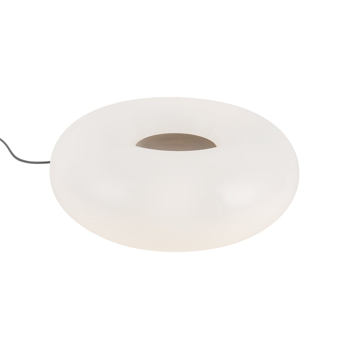 Lampe de table Nimbus - Laiton vintage / verre opal 12 5/8" by Kuzco Lighting | Luminaires & cie