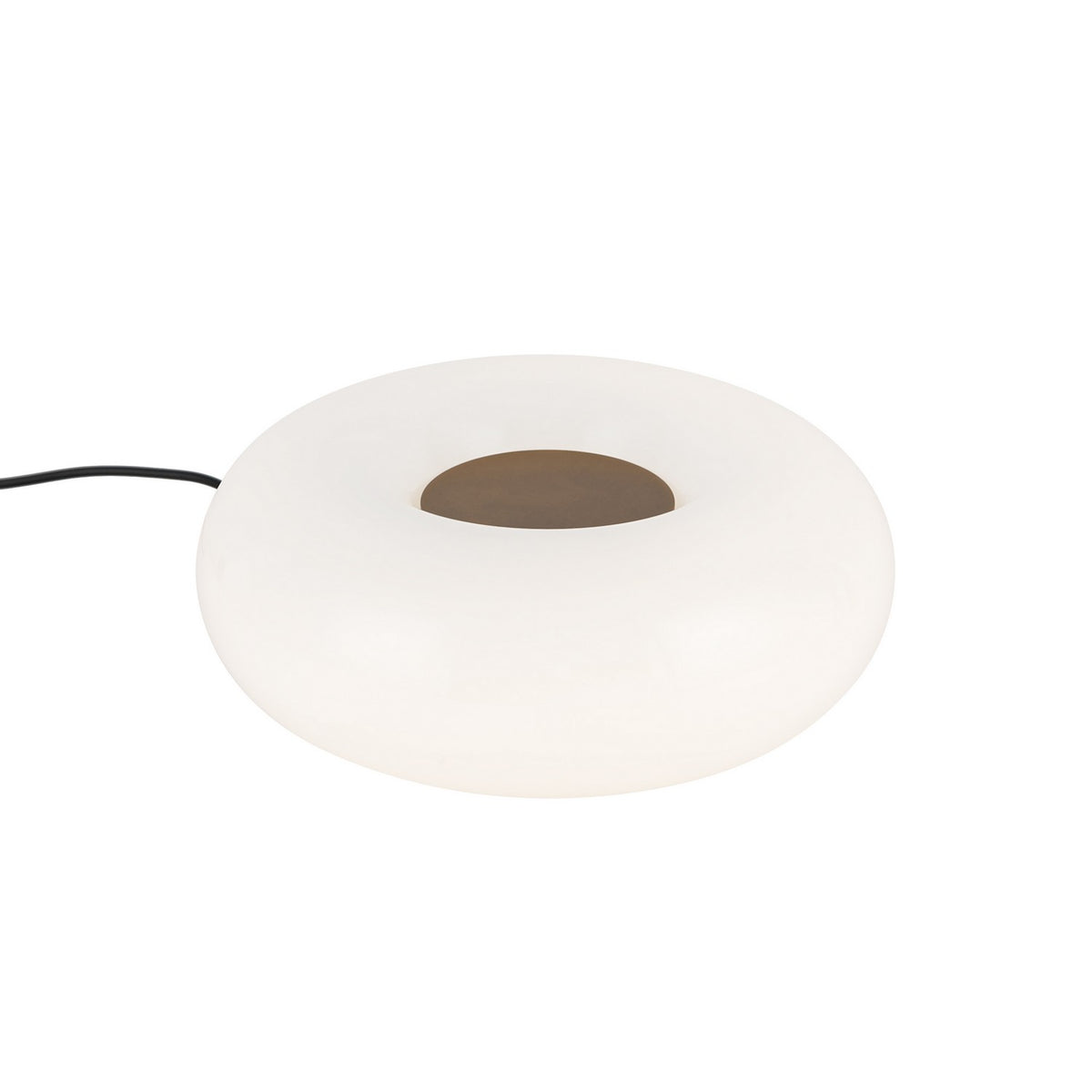 Lampe de table Nimbus Laiton vieilli / Verre opale, 8 3/4" – Kuzco Lighting