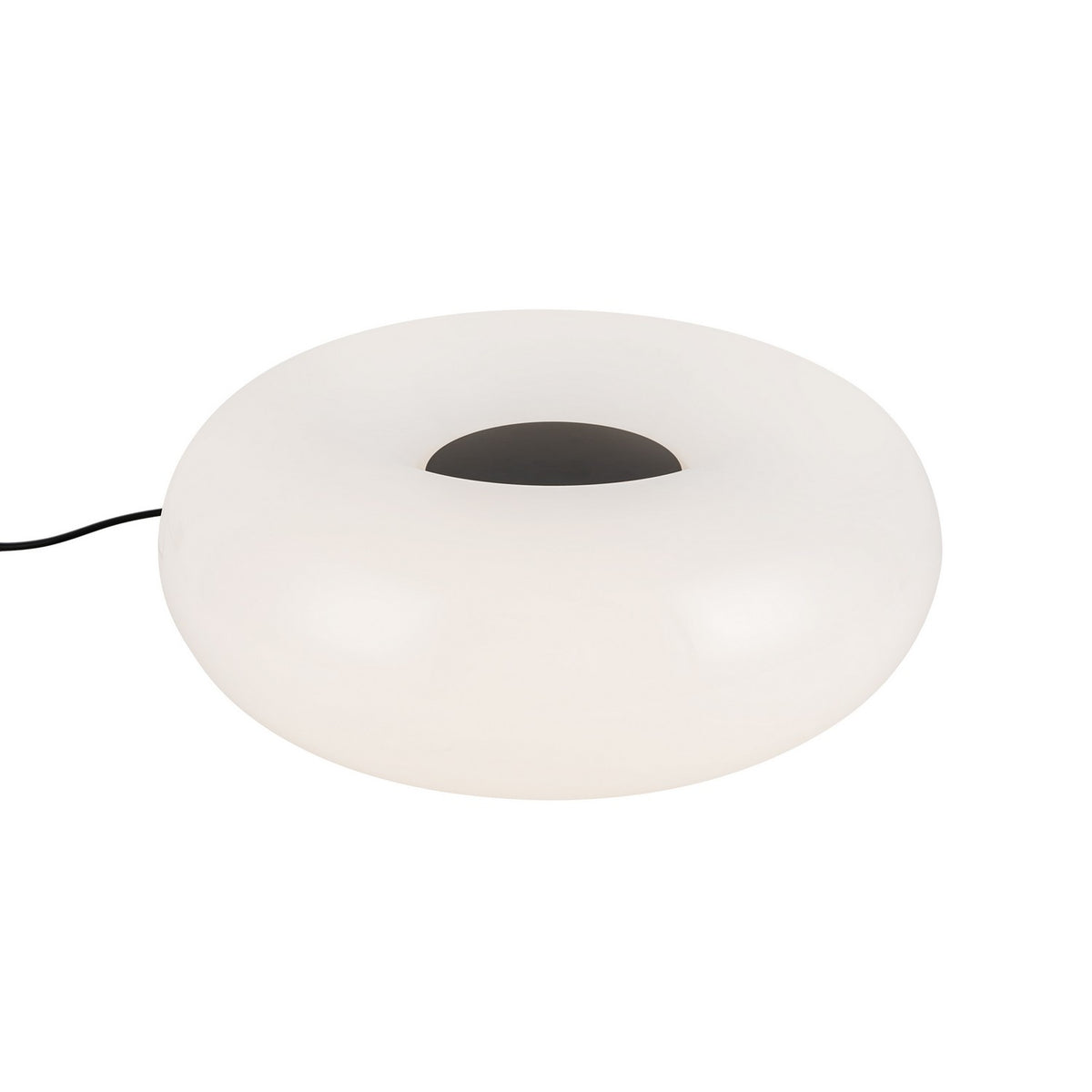 Lampe de table Nimbus Noir / Verre opale, 12 5/8" – Kuzco Lighting
