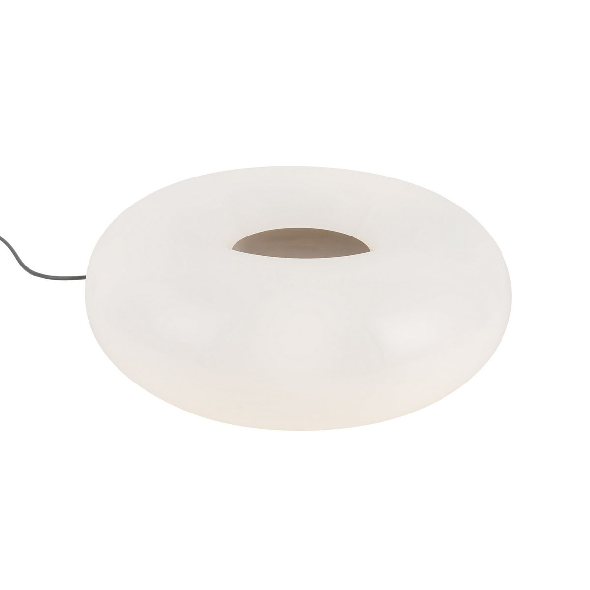 Lampe de table Nimbus Laiton vieilli / Verre opale, 12 5/8" – Kuzco Lighting