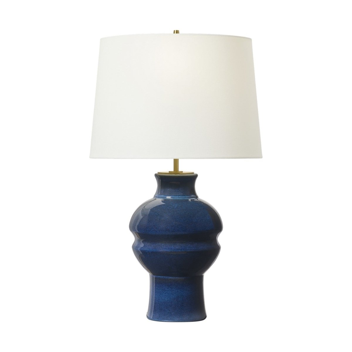 Lampe de table Nova - Mélange bleu brun by Visual Comfort Studio | Luminaires & cie