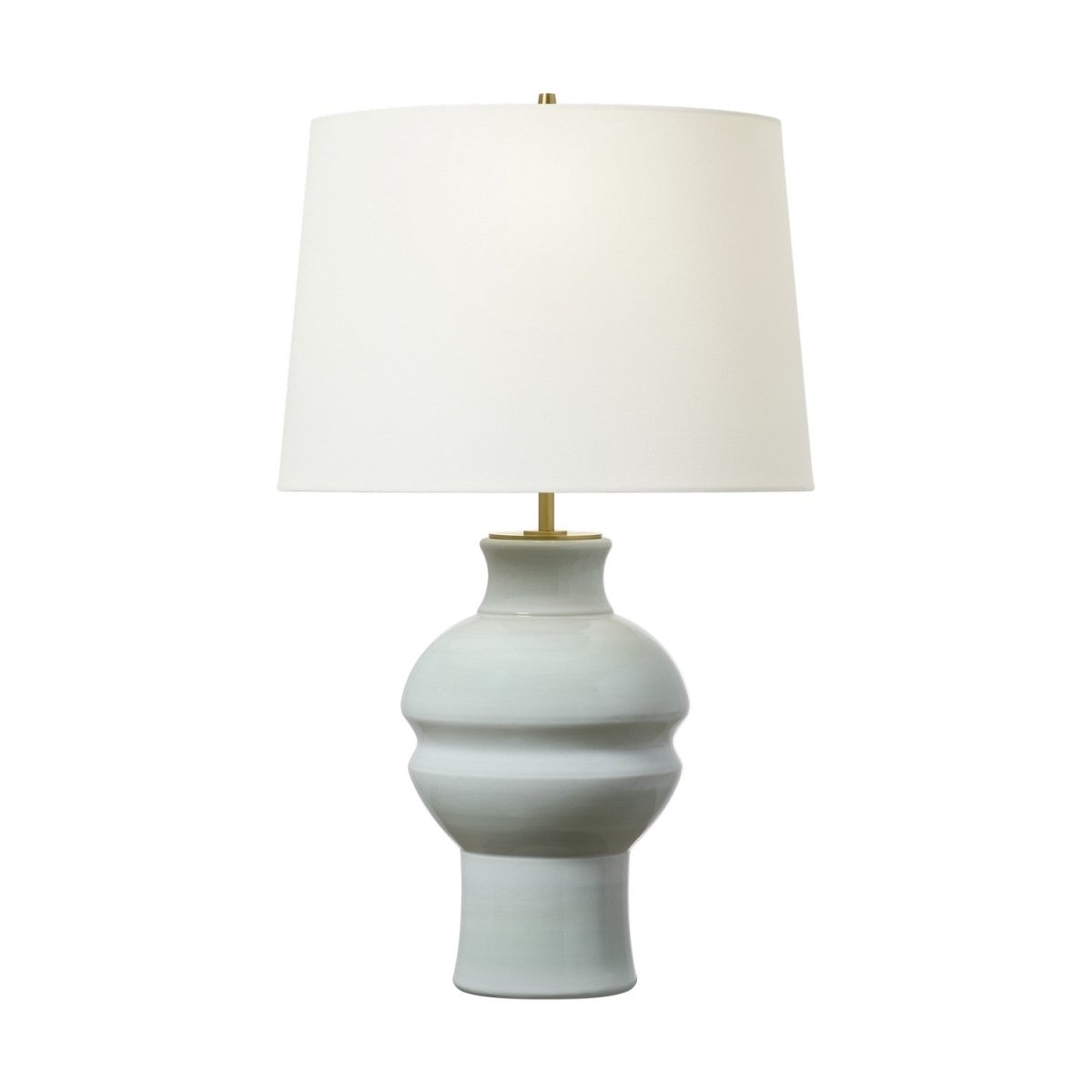 Lampe de table Nova - Vert soie by Visual Comfort Studio | Luminaires & cie