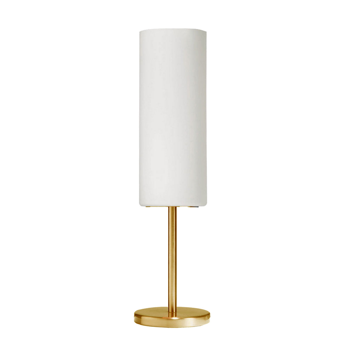 Lampe de table Paza Blanc / Laiton vieilli – Dainolite