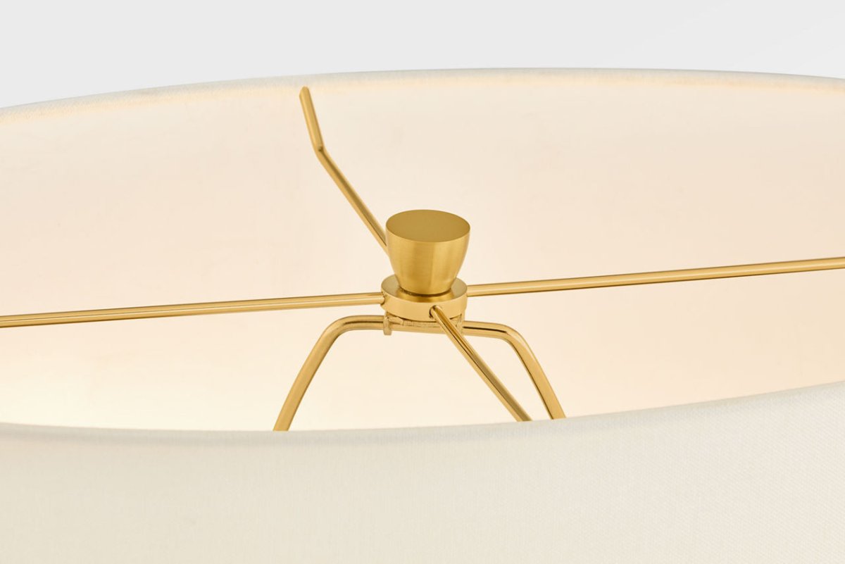 Lampe de table Pente - Vert by Visual Comfort Studio | Luminaires & cie