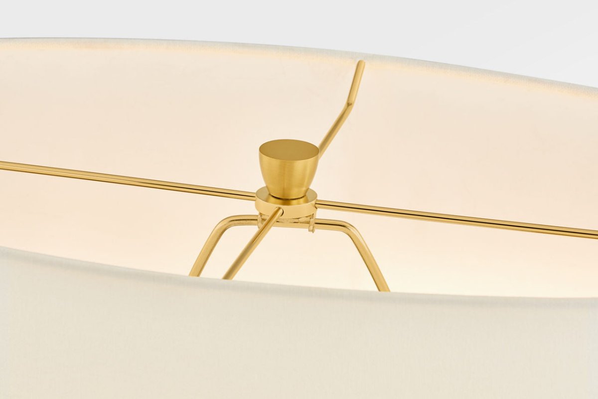 Lampe de table Pente - Vert by Visual Comfort Studio | Luminaires & cie