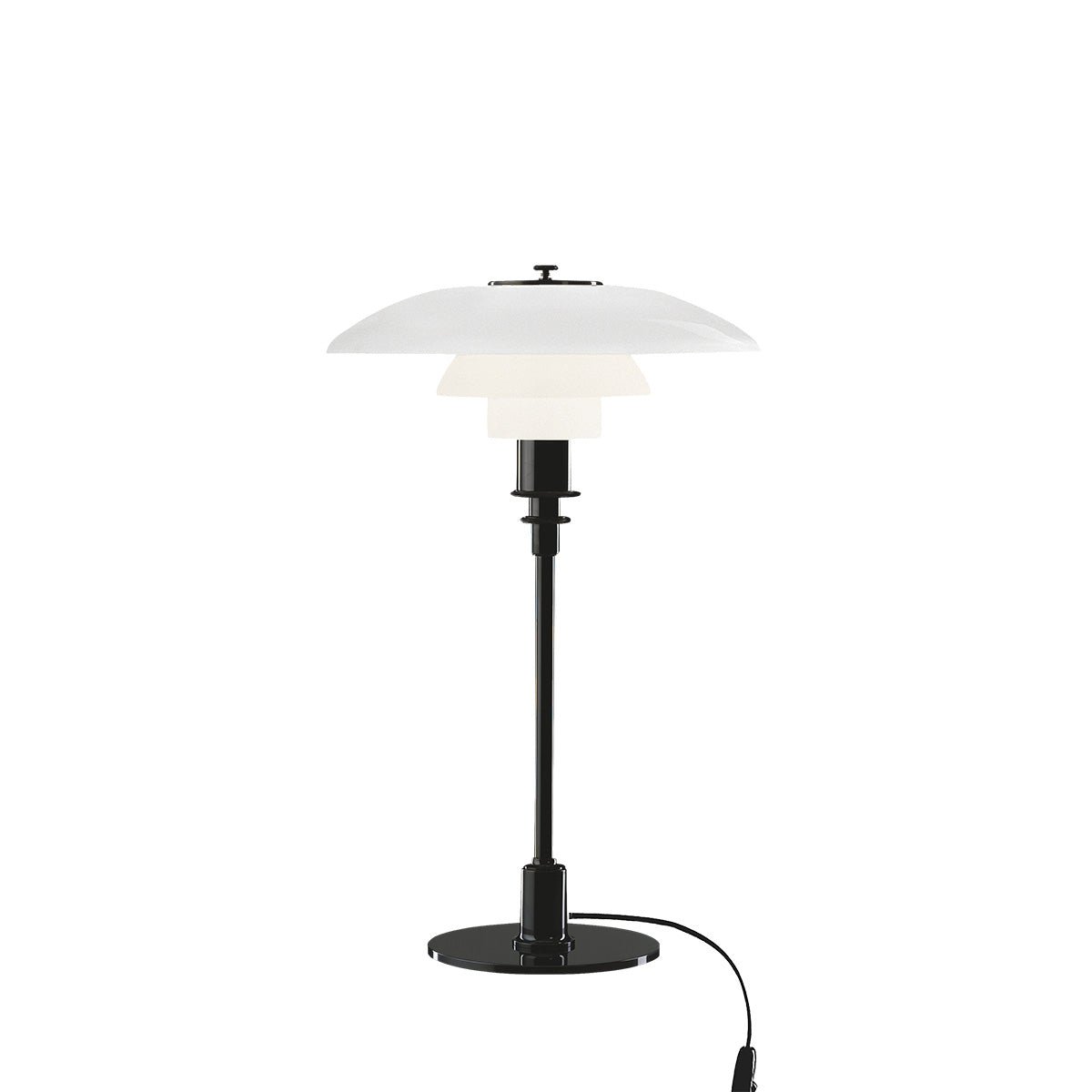 Lampe de table PH 3/2 - Noir métallisé by Louis Poulsen | Luminaires & cie