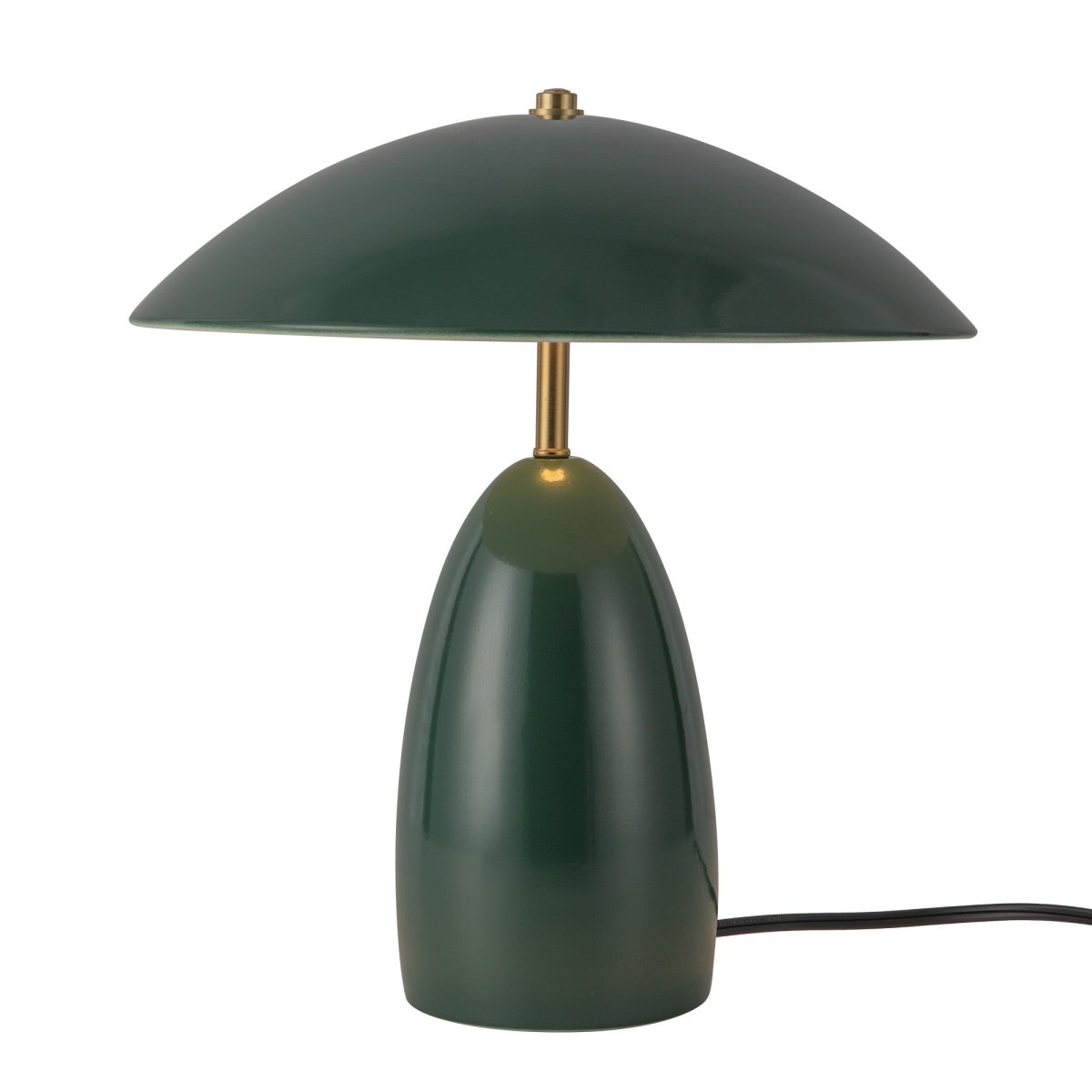 Lampe de table Poppy - Green 12" by Alora Lighting | Luminaires & cie