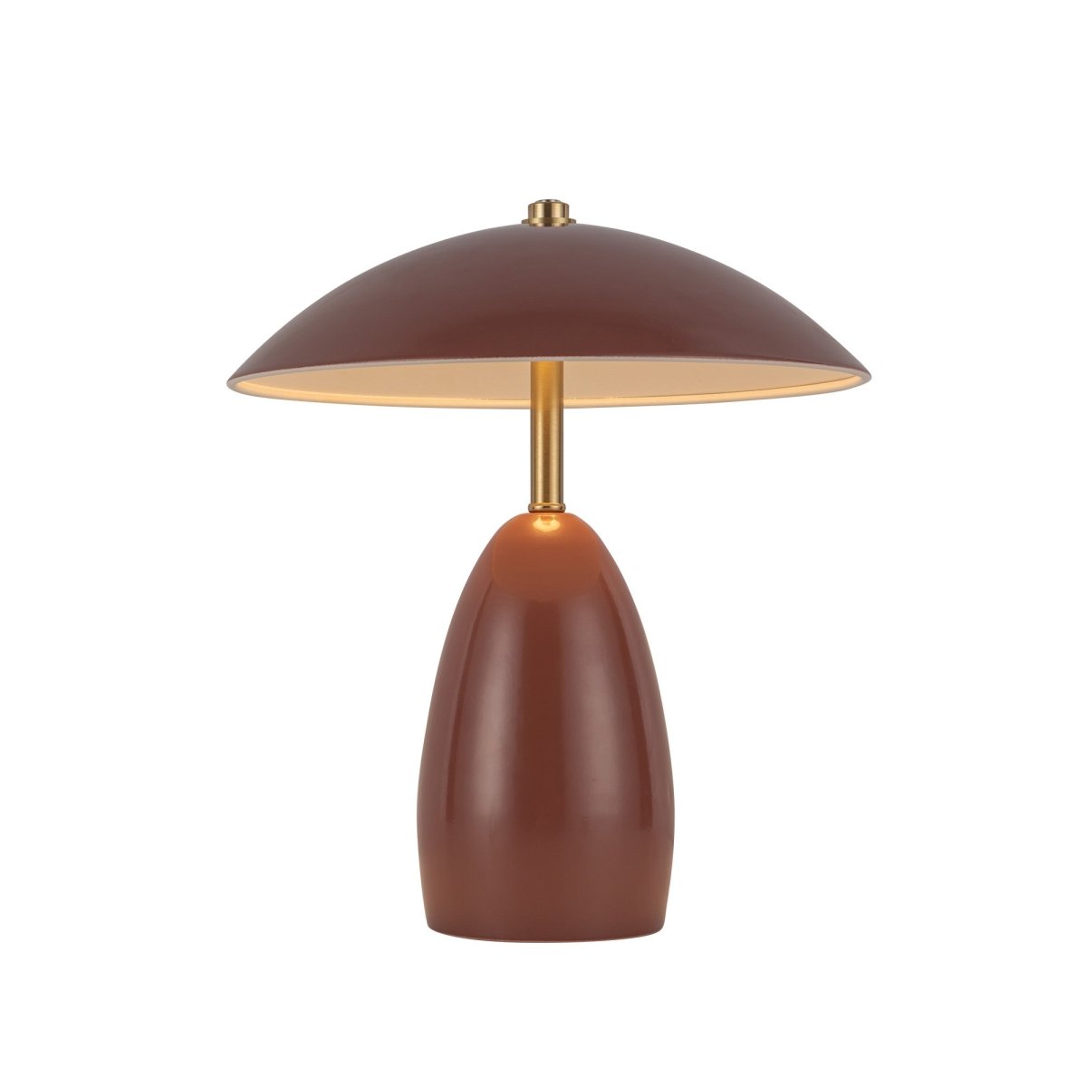 Lampe de table Poppy - Bourgogne 9 1/8" by Alora Lighting | Luminaires & cie