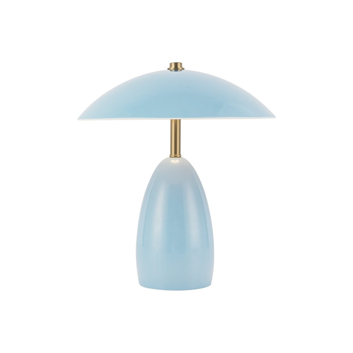 Lampe de table Poppy - Azuré 9 1/8" by Alora Lighting | Luminaires & cie