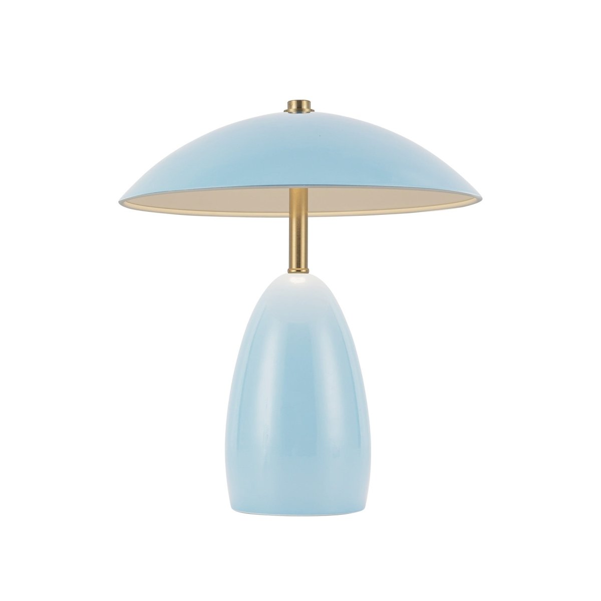 Lampe de table Poppy - Azuré 9 1/8" by Alora Lighting | Luminaires & cie