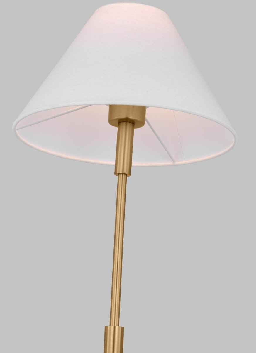 Lampe de table Porteau - Laiton satiné by Visual Comfort Studio | Luminaires & cie