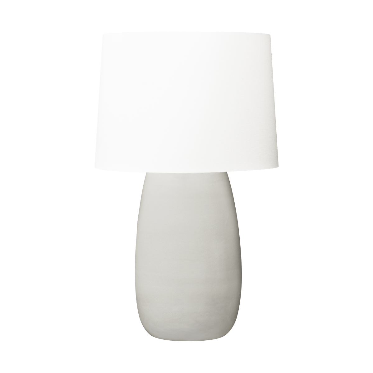 Lampe de table Roma - Gris décortiqué by Visual Comfort Studio | Luminaires & cie