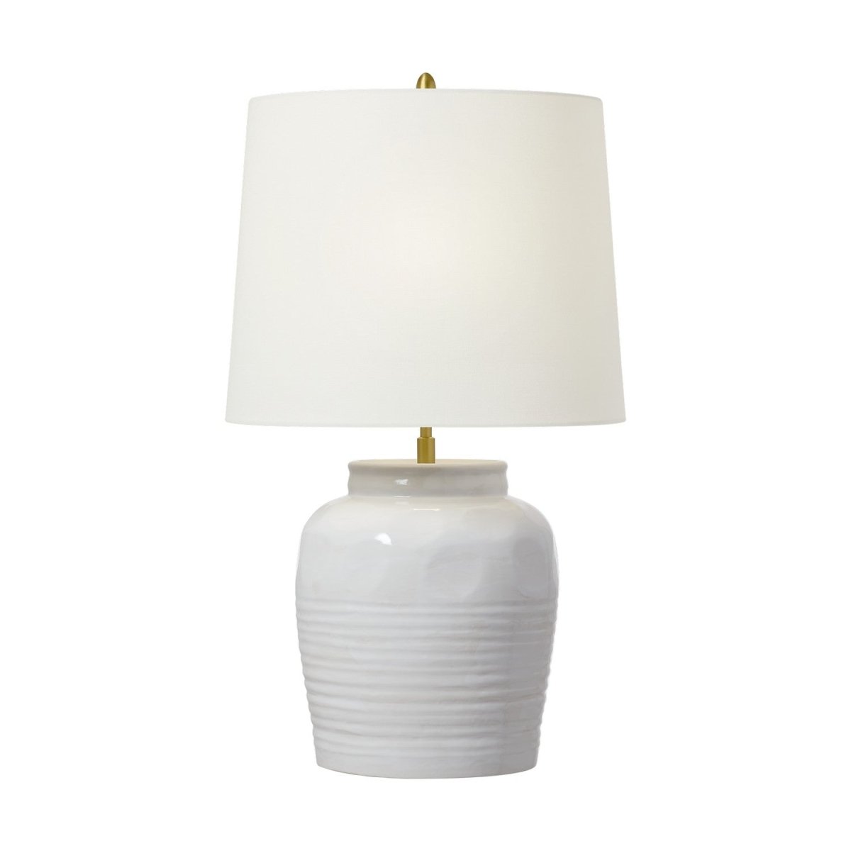 Lampe de table Selena - Blanc naturel by Visual Comfort Studio | Luminaires & cie