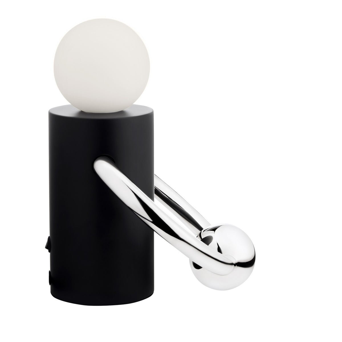Lampe de table Septum Noir mat / Chrome – Kuzco Lighting