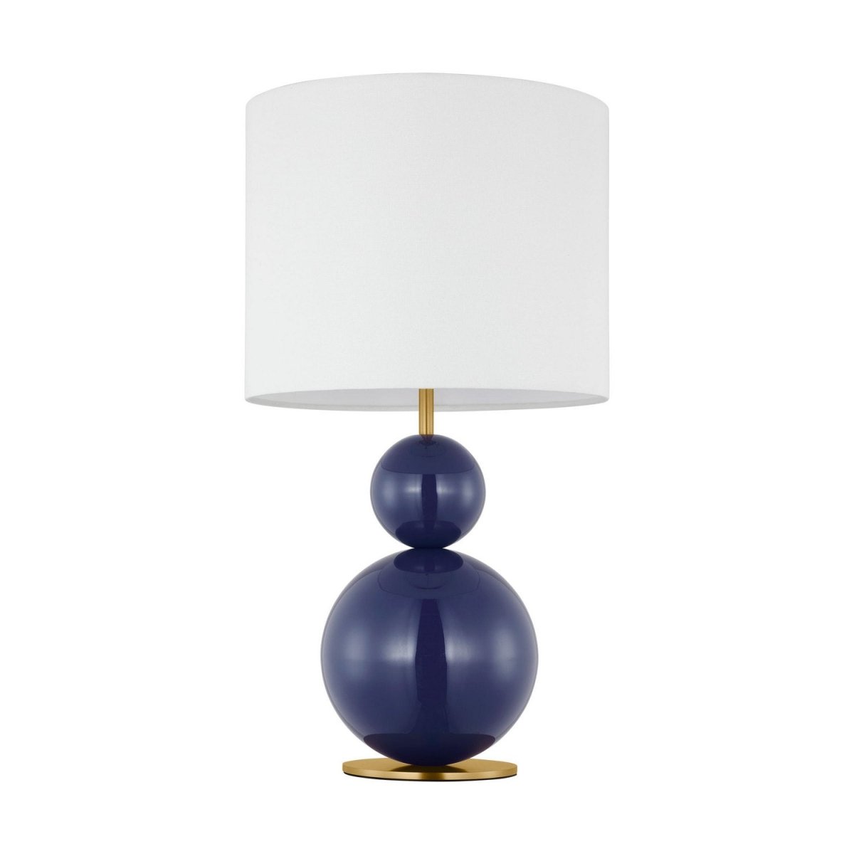 Lampe de table Suki - Bleu marine by Visual Comfort Studio | Luminaires & cie