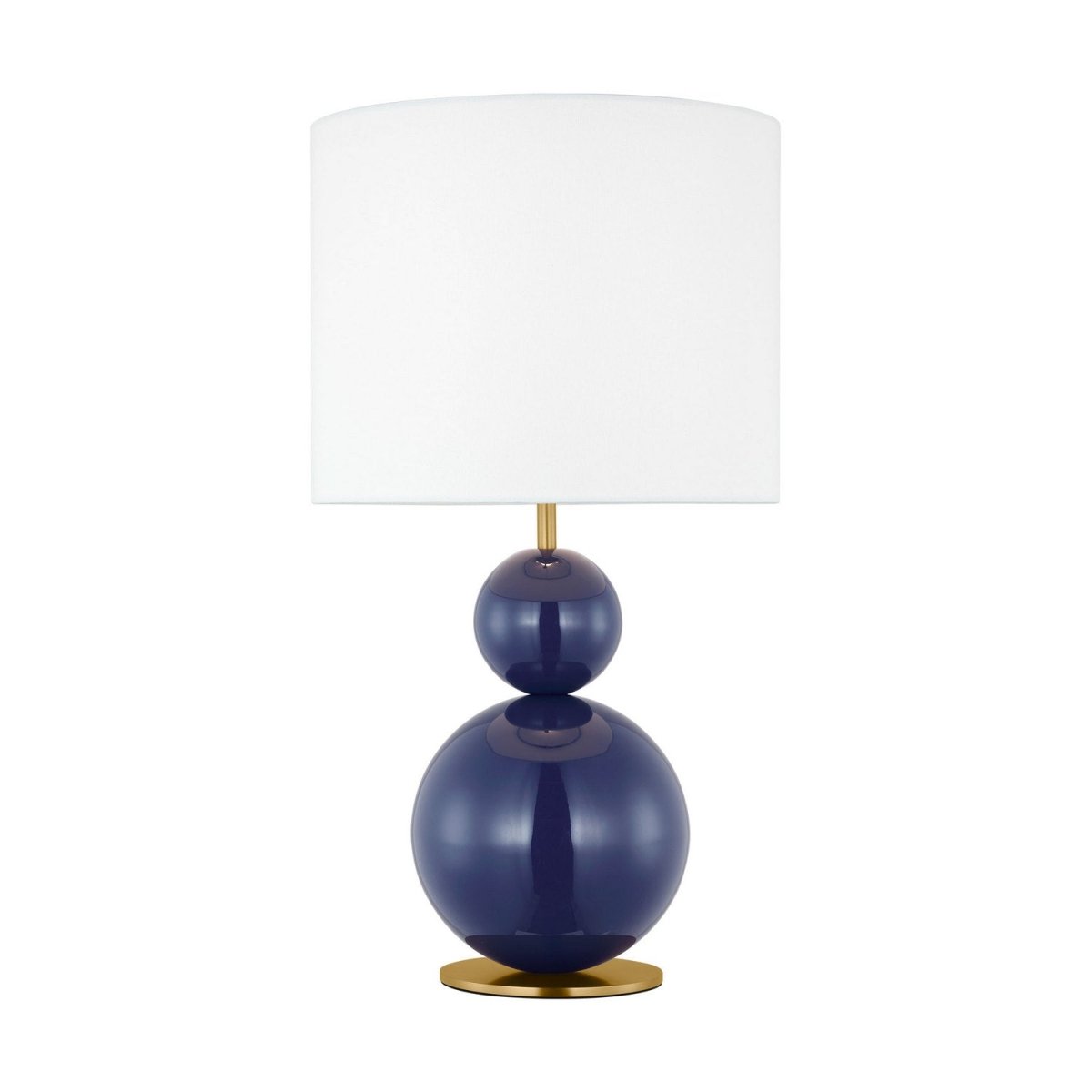 Lampe de table Suki - Bleu marine by Visual Comfort Studio | Luminaires & cie