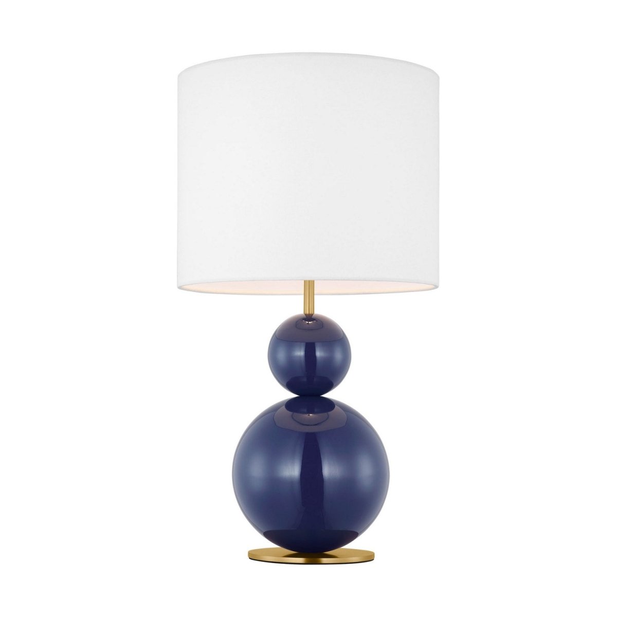 Lampe de table Suki - Bleu marine by Visual Comfort Studio | Luminaires & cie