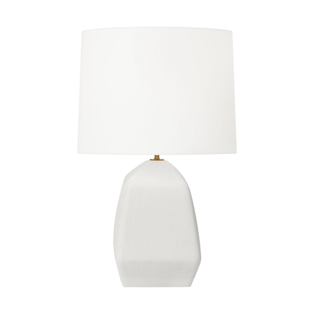 Lampe de table Tallulah - Céramique noire rugueuse by Visual Comfort Studio | Luminaires & cie