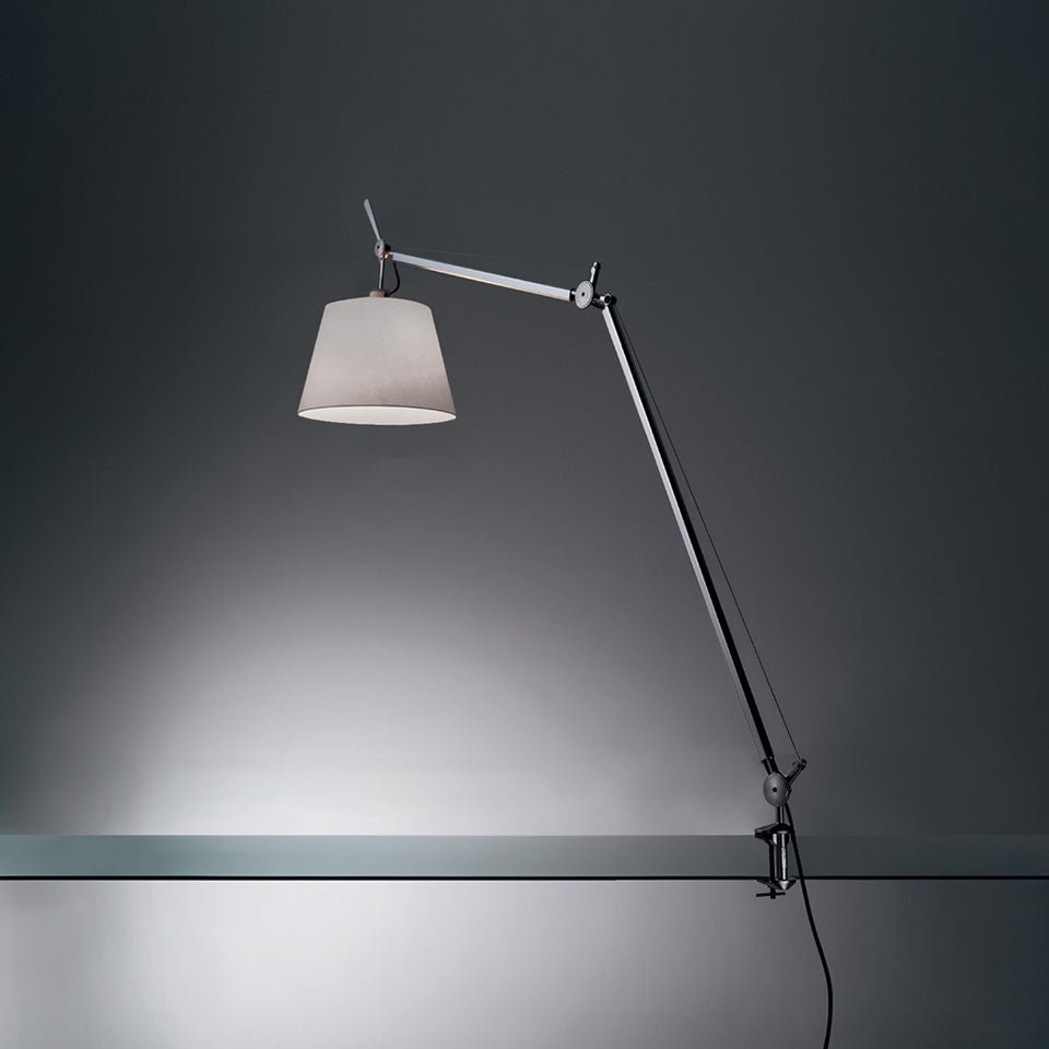 Lampe de table Tolomeo Shade - Fibre Pince by Artemide | Luminaires & cie