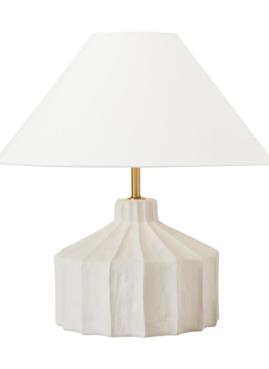 Lampe de table Veneto - Béton mat 19 1/2" by Visual Comfort Studio | Luminaires & cie