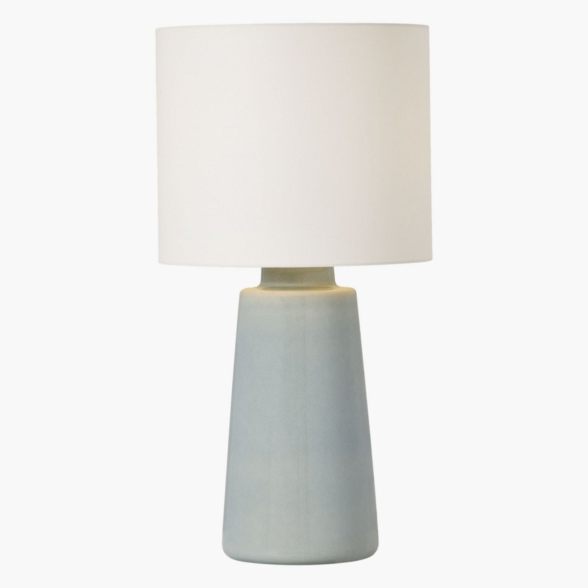 Lampe de table Vessel - Gris nacré 14" by Visual Comfort Studio | Luminaires & cie