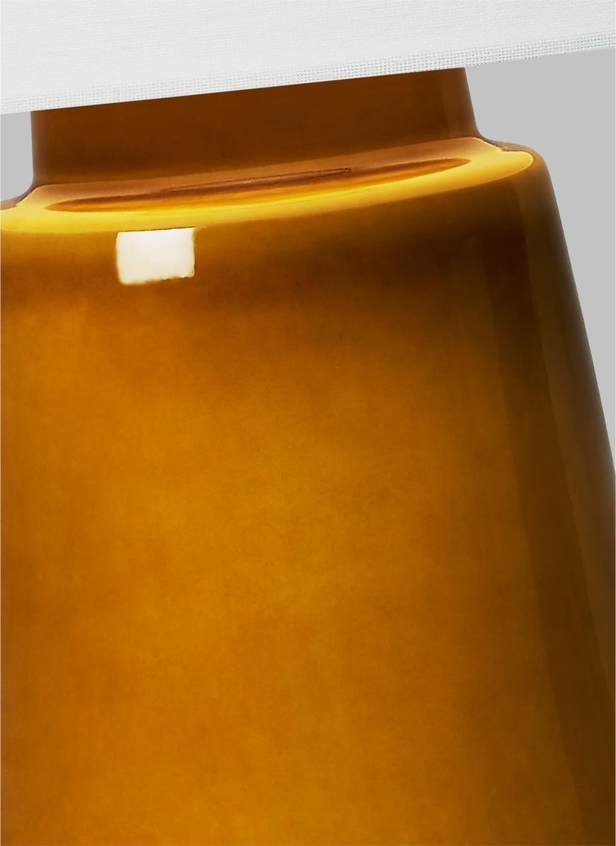 Lampe de table Vessel - Gris nacré 14" by Visual Comfort Studio | Luminaires & cie