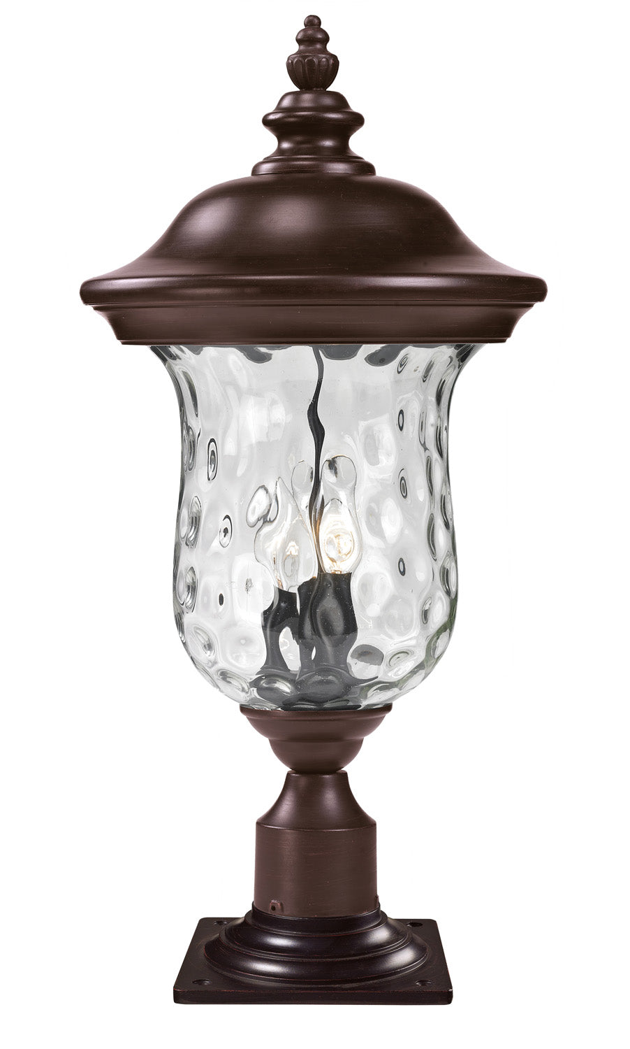 Lanterne sur poteau Armstrong Bronze, 25 1/2" – Z-Lite