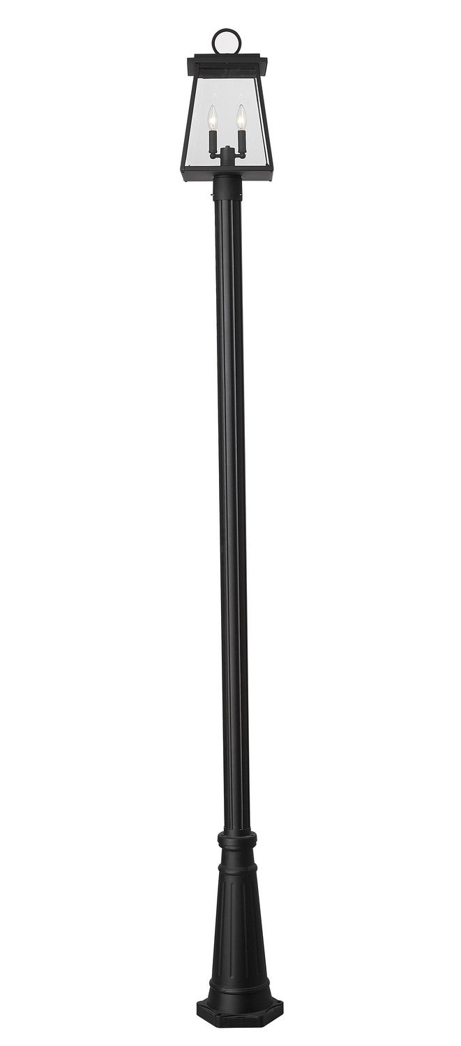 Lanterne sur poteau Broughton 113 1/4" – vue 2
