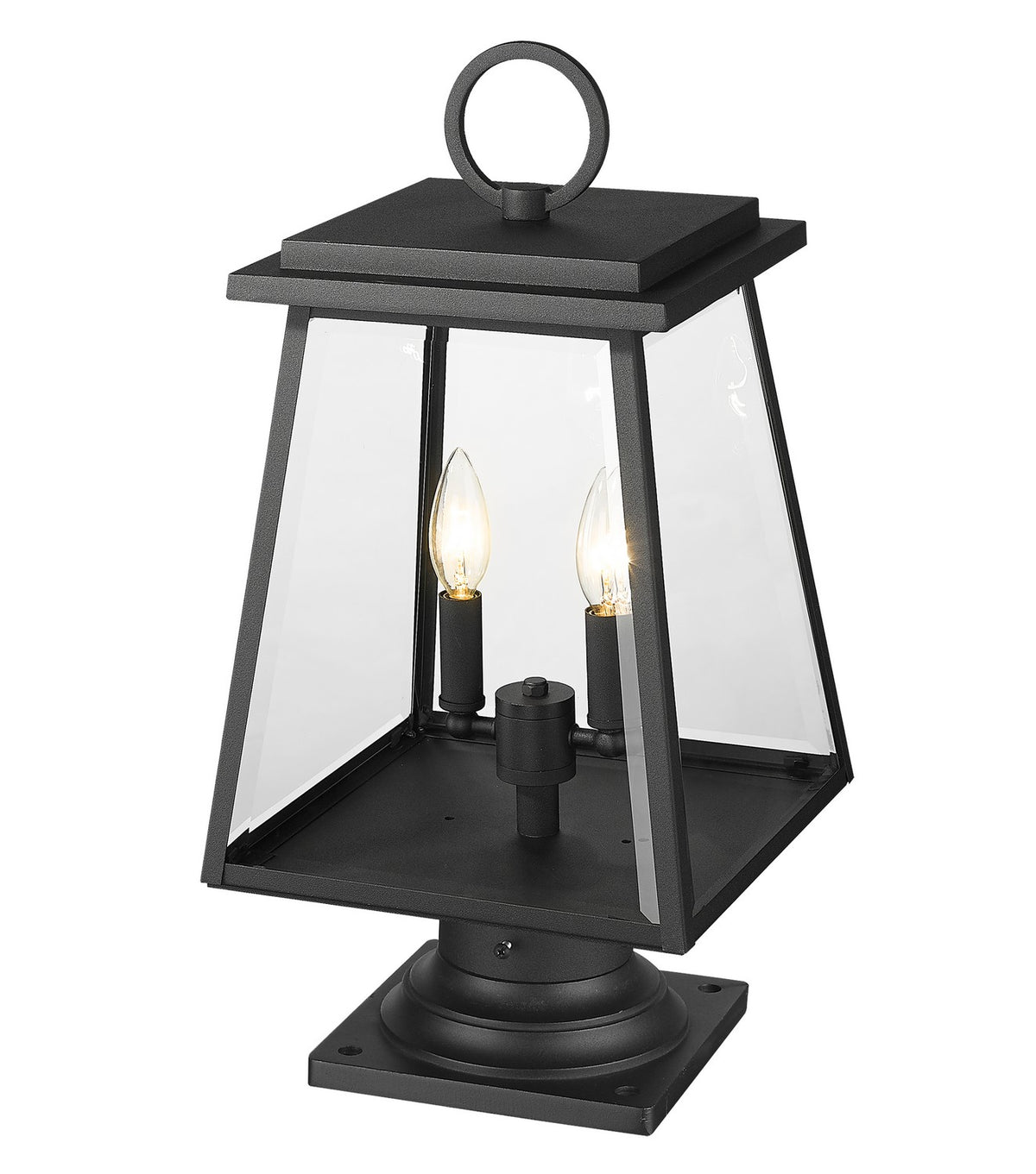 Lanterne sur poteau Broughton 21 1/4" – vue 2