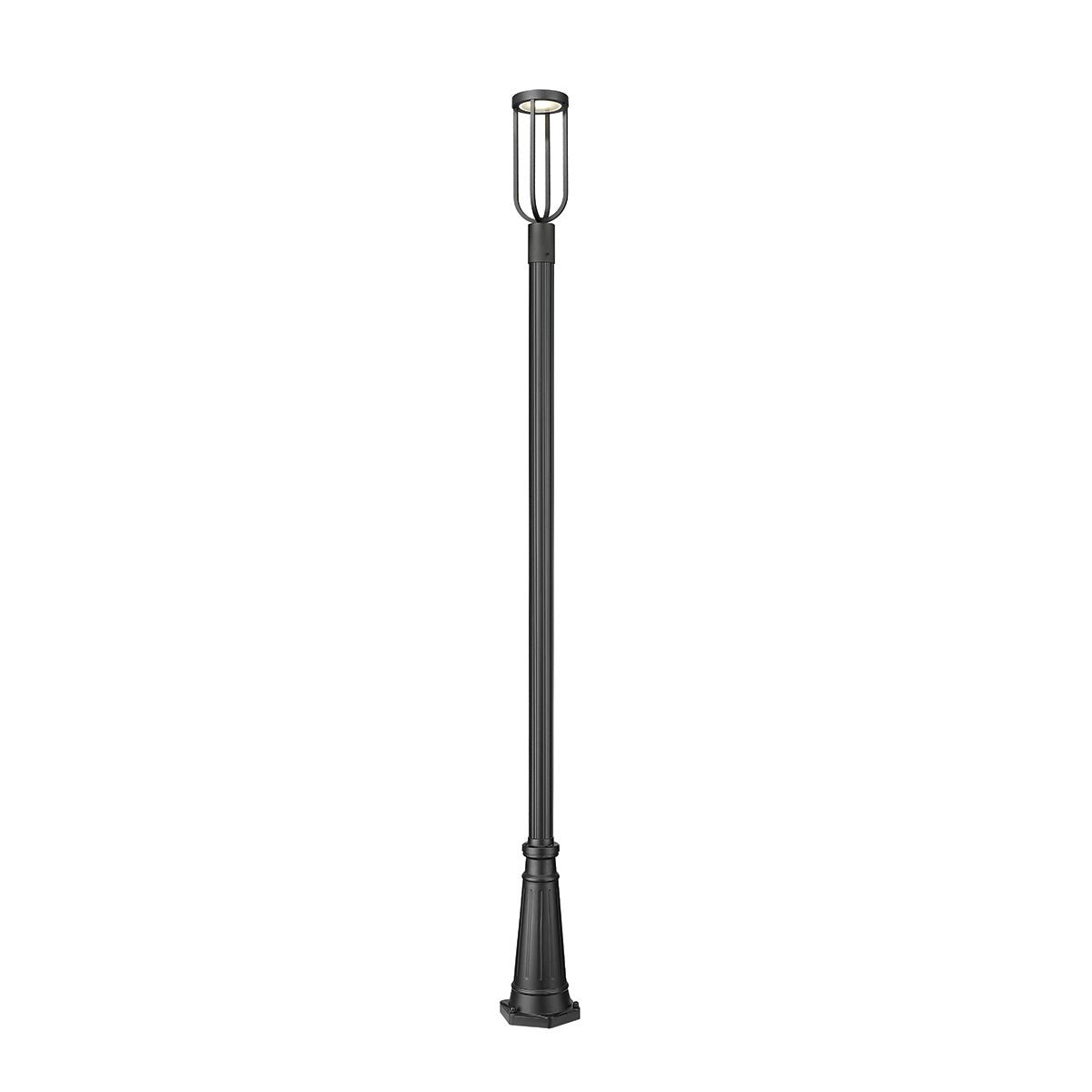 Lampe extérieure sur poteau Leland M