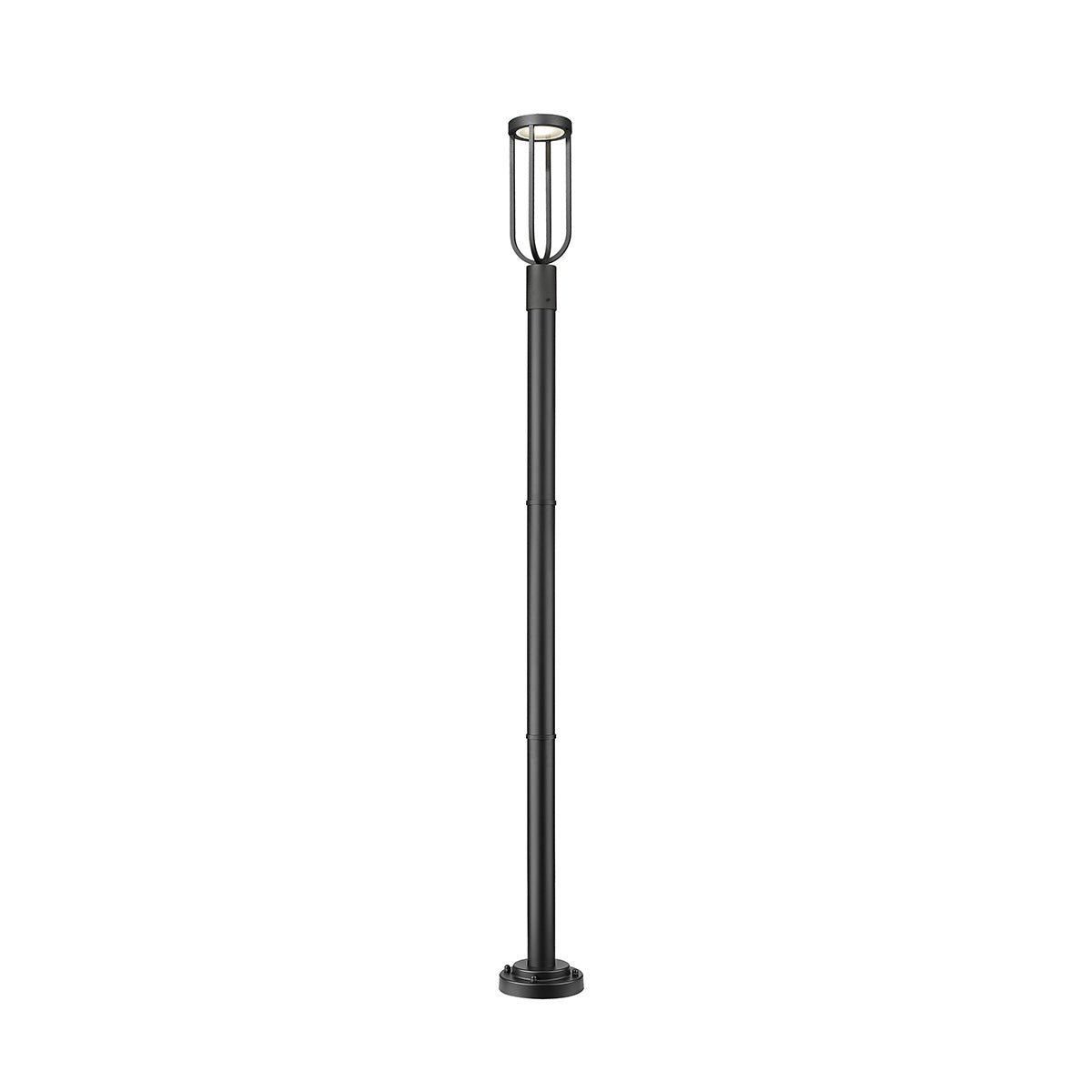 Lampe extérieure sur poteau Leland M