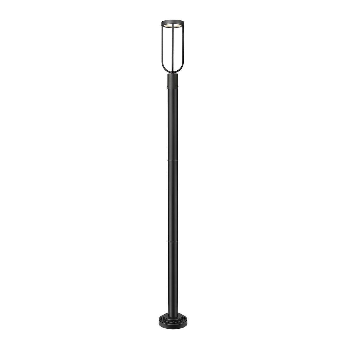 Lampe extérieure sur poteau Leland M
