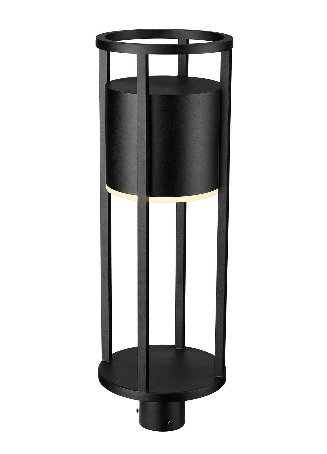 Lanterne sur poteau Luca 27 3/4" – vue 2